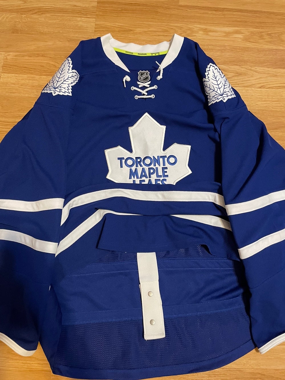 Reebok, Shirts, Toronto Maple Leafs Jersey Blank