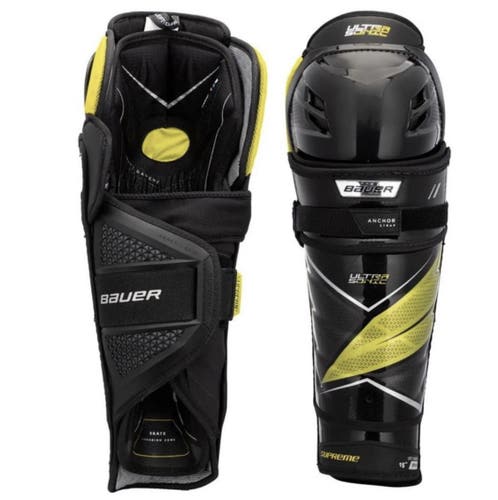 Bauer Ultrasonic Shin Pads 16”