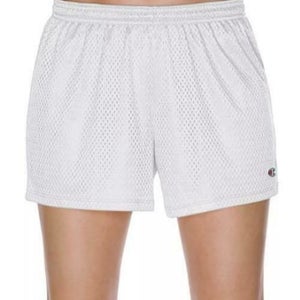 Champion Athletic Apparel Women's Mesh Shorts L White
