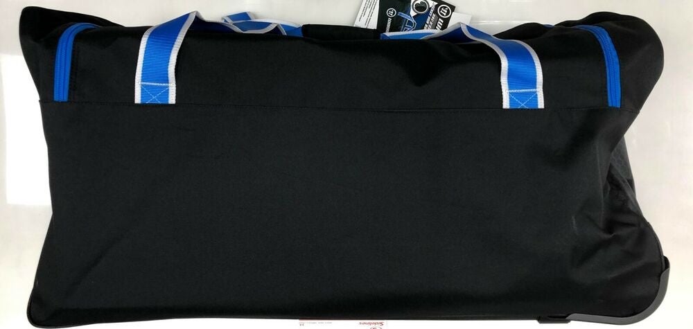 New Warrior W20 Wheeled Ice Hockey Player Equipment Bag 34" large pocket Black 