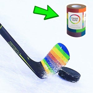 5 Pack Pride Tape Rainbow Hockey Tape Lax Softball Baseball LGBTQ Sports Tape