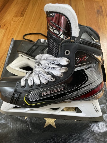 HARVARD - Hockey Goalie Skates Senior New Bauer Vapor 2X Pro Regular Width Size 8
