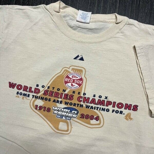 Mitchell & Ness 2004 Boston Red Sox World Series Champions Shirt