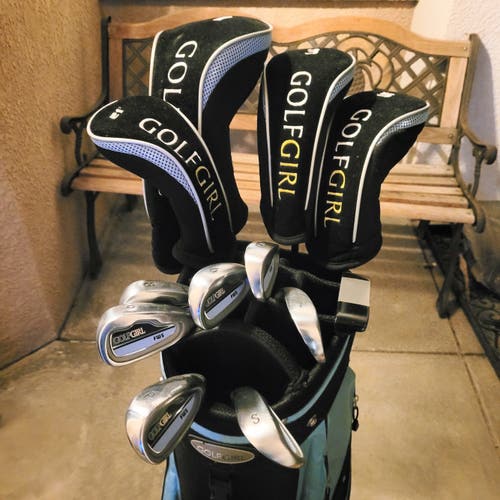Golf Girl Ladies Golf Club Set, RH, 12 Piece plus Bag