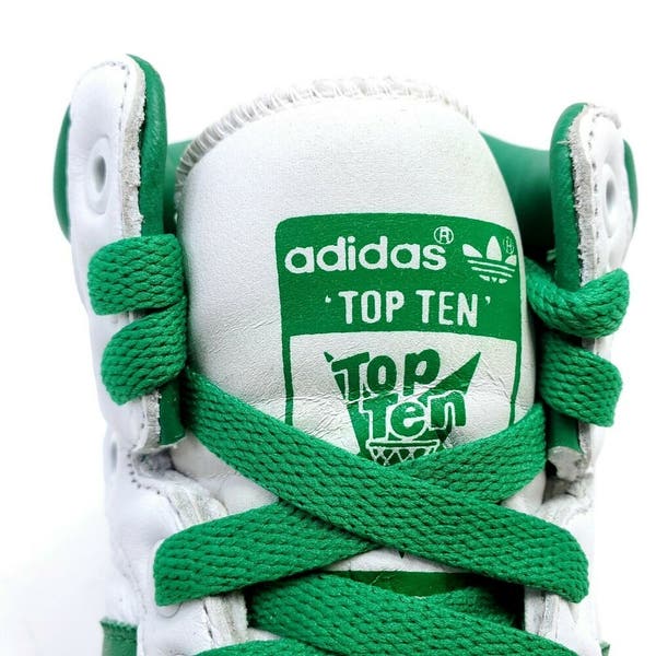 Vintage 2005 Mens 8 Adidas Top Ten Hi Basketball Shoes Retro  display picture 2