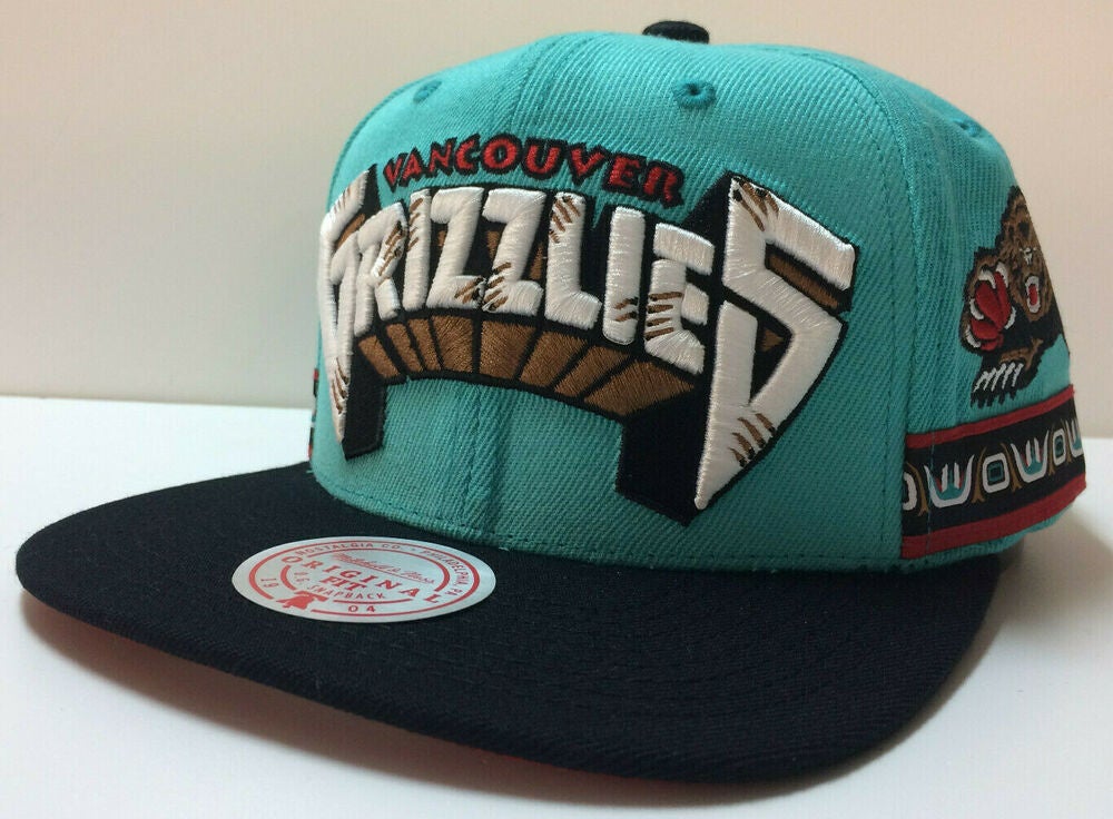 Vancouver Grizzlies Men’s NBA Game Day Pattern Mitchell & Ness Snapback Hat