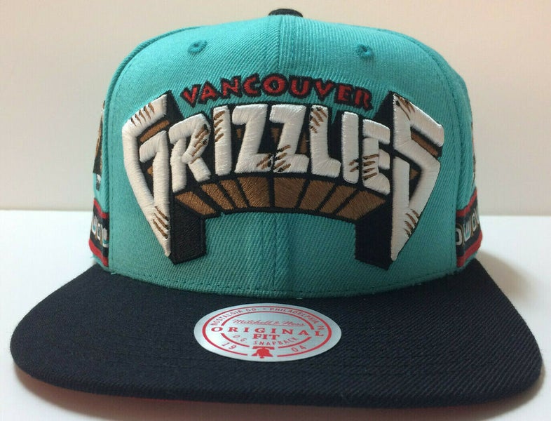 Vancouver Grizzlies Hat Cap Snap Back Black Memphis NBA Basketball Mens