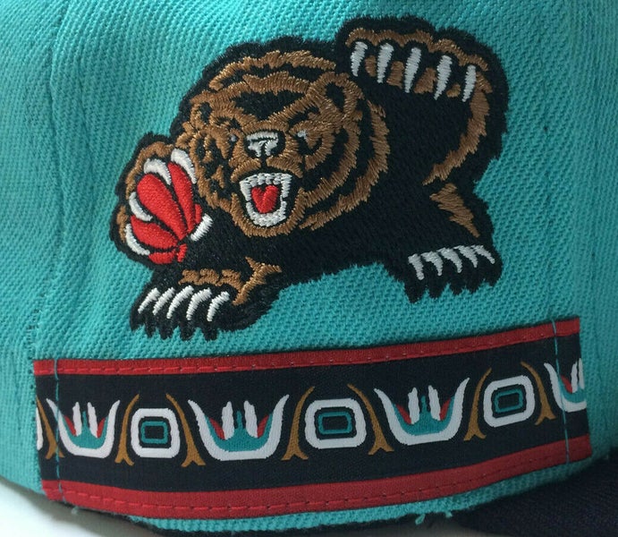 Vancouver Grizzlies Mitchell & Ness NBA Snapback Hat RARE LIMITED