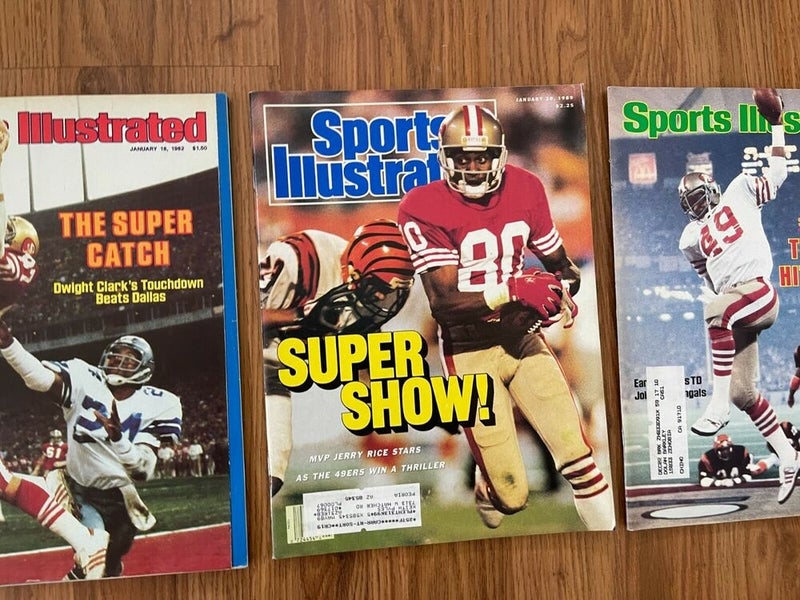 San Francisco 49ers NFL FOOTBALL 80s SUPER BOWL Sports Illustrated