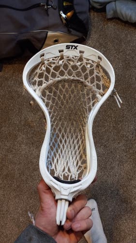 White Used FOGO STX Strung Duel 2 Head