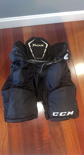 Black Junior Small CCM Hockey Pants