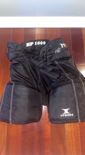 Black Junior XS Itech Hockey Pants