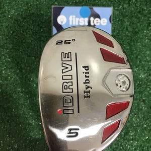 i-Drive 5-Hybrid 25* Lefthanded LH With Graphite Shaft
