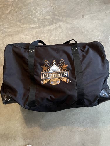 Pro Stock Washington Capitals CCM Player Equipment Bag used