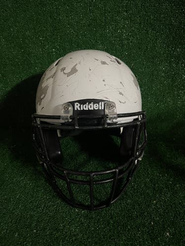 Adult Large - Riddell Speed Football Helmet - White