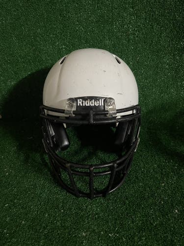 Adult Large - Riddell Speed Football Helmet - White