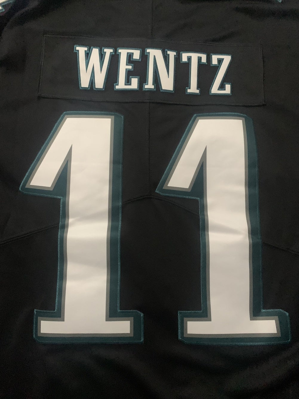 Nike NWT Black Eagles Carson Wentz Jersey