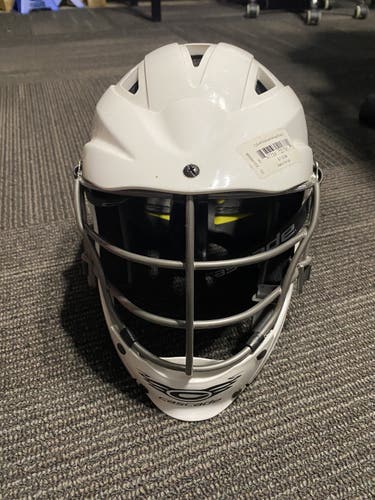 White New Cascade CS-R Youth Helmet