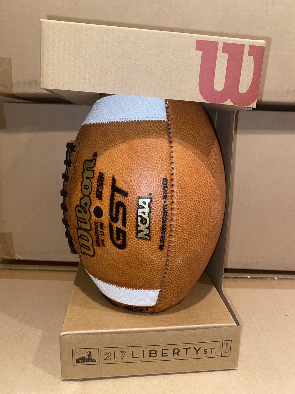 Fully Game Prepped/Mudded Wilson *GST Prime* Football