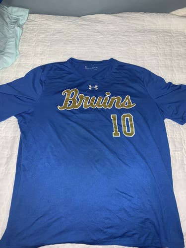 UCLA Baseball Blue Used XL Under Armour Shirt