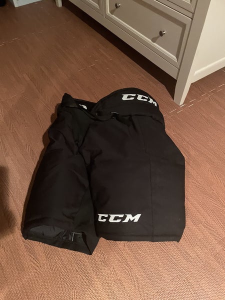 Black Senior Large CCM Pro Stock HP70 Hockey Pants
