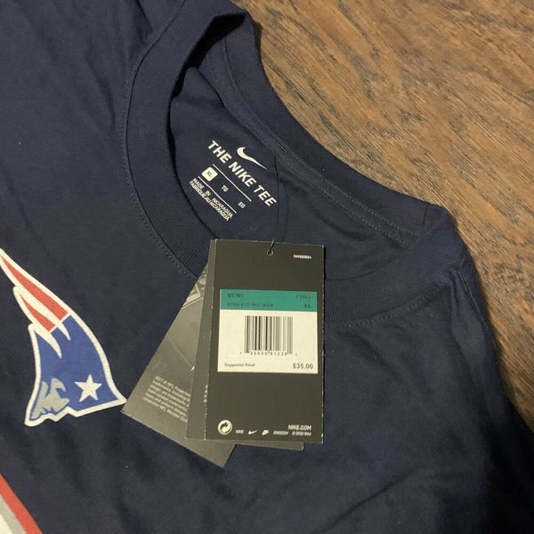 Nike Youth New England Patriots Mac Jones #10 Red Throwback T-Shirt