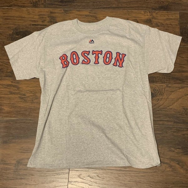Mookie Betts Boston Red Sox Majestic 2018 World Series Champions Team Logo  Player Jersey - White