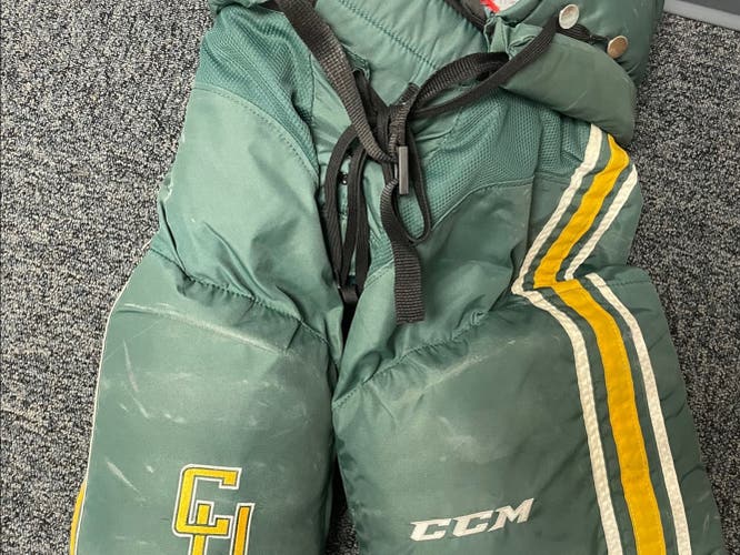 Green Used Senior Small CCM HP45X Hockey Pants (UP448)