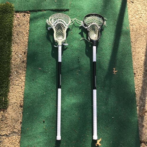 Complete Stick (2) STX Stallion Omega+True 2.0 Lacrosse Shaft