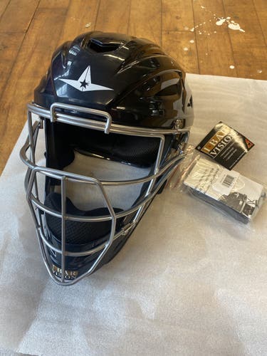 Brand new Navy Blue Adult All Star MVP2500-1 Catcher's Mask