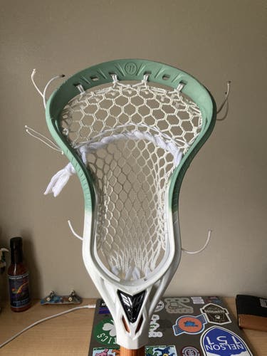 Gently Used Evo 5 Strung w/ SK 4s, Green Fade Dye