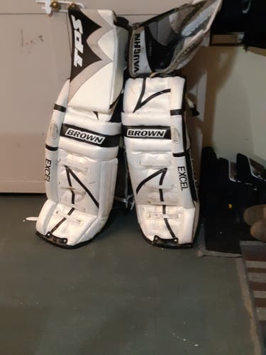 White Goalie Full Set New Senior 34" Regular Pro Stock