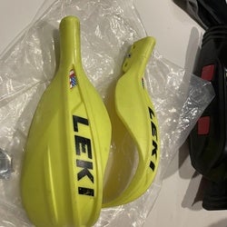 Leki World Cup Hand Guards (full) SL ski pole guards slalom race hand protection