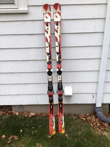 Atomic Redster Race Stock GS skis 183cm 23m w/ 16 Din Bindings