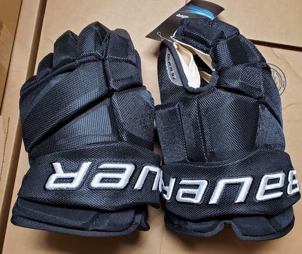 Black Gloves New Senior Bauer Vapor Pro Team 14"