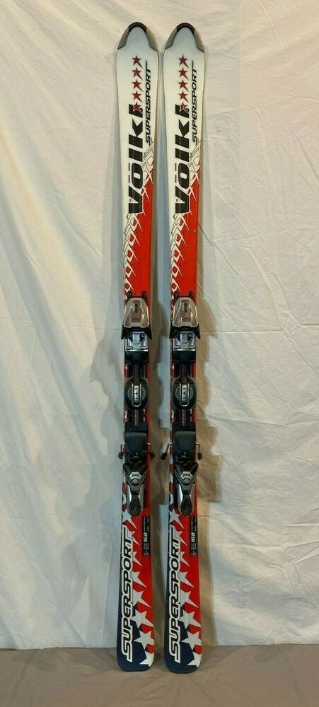 Volkl Supersport 5-Star 168cm 114-68-99 r=14.4m Skis Marker Motion 