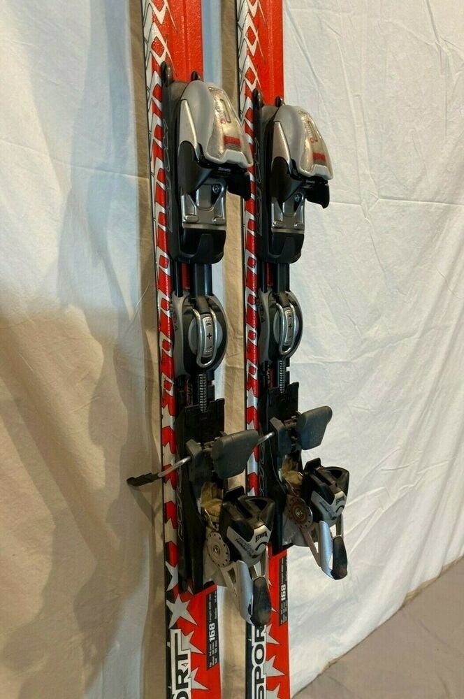 Volkl Supersport 5-Star 168cm 114-68-99 r=14.4m Skis Marker Motion