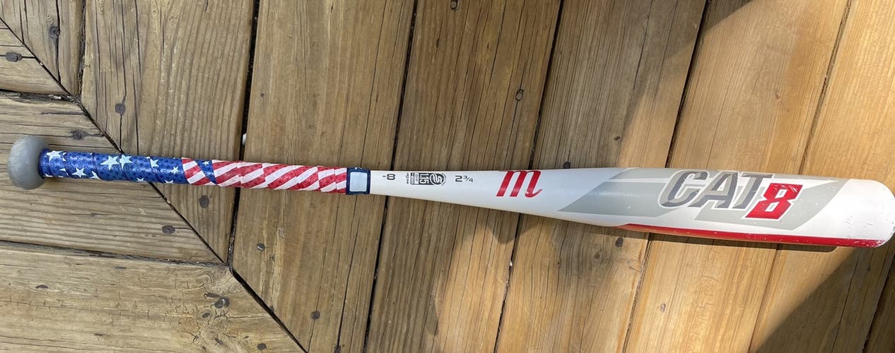 Used USSSA Certified Alloy (-8) 24.5 oz 32" CAT 8 Bat