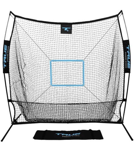 TRUE 7’x7’ Baseball Softball Hitting and Pitching Net