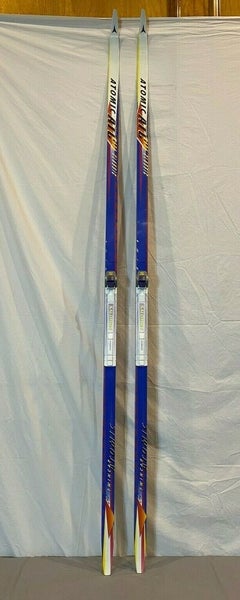 Atomic ATC Lasa Classic 210cm Cross Country Skis w/Salomon SNS Profil Bindings