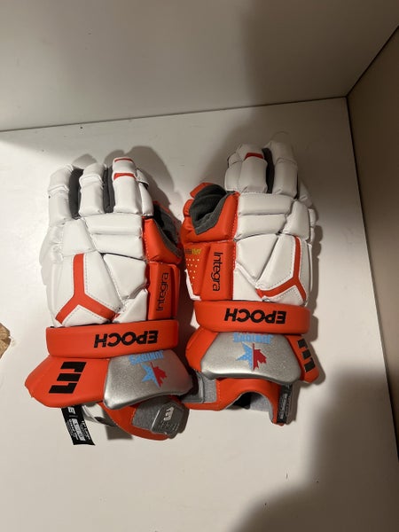 Orange New Player's Epoch 13" Integra Lacrosse Gloves