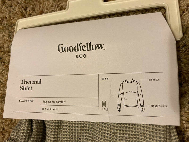 Men's Relaxed Fit Long Sleeve Thermal Undershirt - Goodfellow & Co