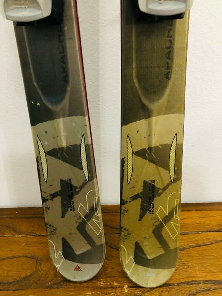 k2 apache sabre skis K2 Apache Sabre Carving Skis 160 cm. Marker Mod 10.0 Bindings FRESH TUNE!!  | SidelineSwap