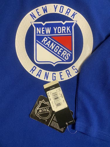 Adidas New York Rangers Practice Jersey Size 46