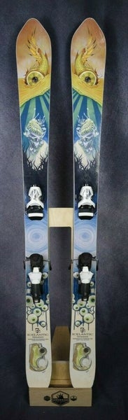 ICELANTIC SHAMAN SKIS SIZE 173 CM WITH ROSSIGNOL BINDINGS