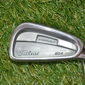 Titleist 	804 OS Forged 	6 Iron 	Right Handed	37.5"	Graphite	Regular	New Grip