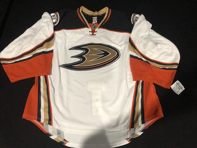 Anaheim Ducks NHL MiC Reebok edge 2.0 size 60 goalie cut jersey