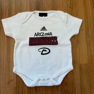 Arizona Diamondbacks Dbacks MLB BASEBALL SUPER AWESOME Size 6-9M Baby Body Suit!