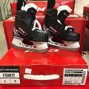 Hockey Skates Youth New CCM FT340 Regular Width Size 8