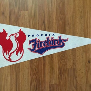 Phoenix Firebirds MiLB BASEBALL VINTAGE 1990 PACIFIC COAST LEAGUE Felt Pennant!